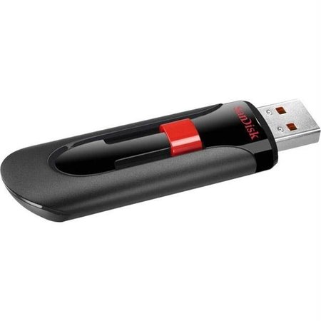 SANDISK SanDisk 4GB Cruzer Glide USB 2.0 Flash Drive with Retractable Connector - 32GB - SDCZ60-032G-A46 SDCZ60-032G-A46